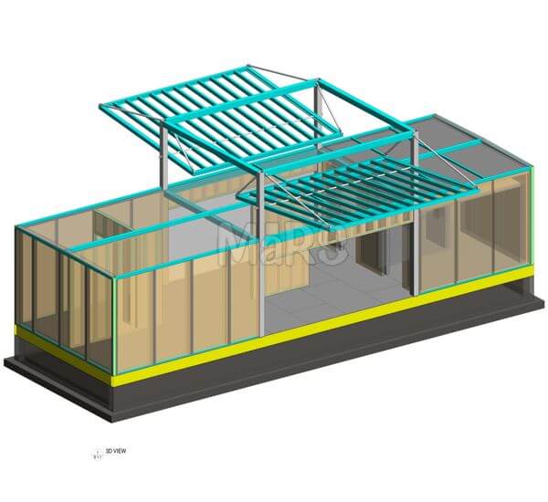 structural prototype for modular construction Project