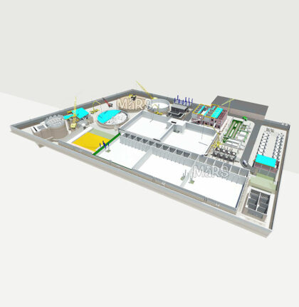 BIM for Wastewater Treatment Plant