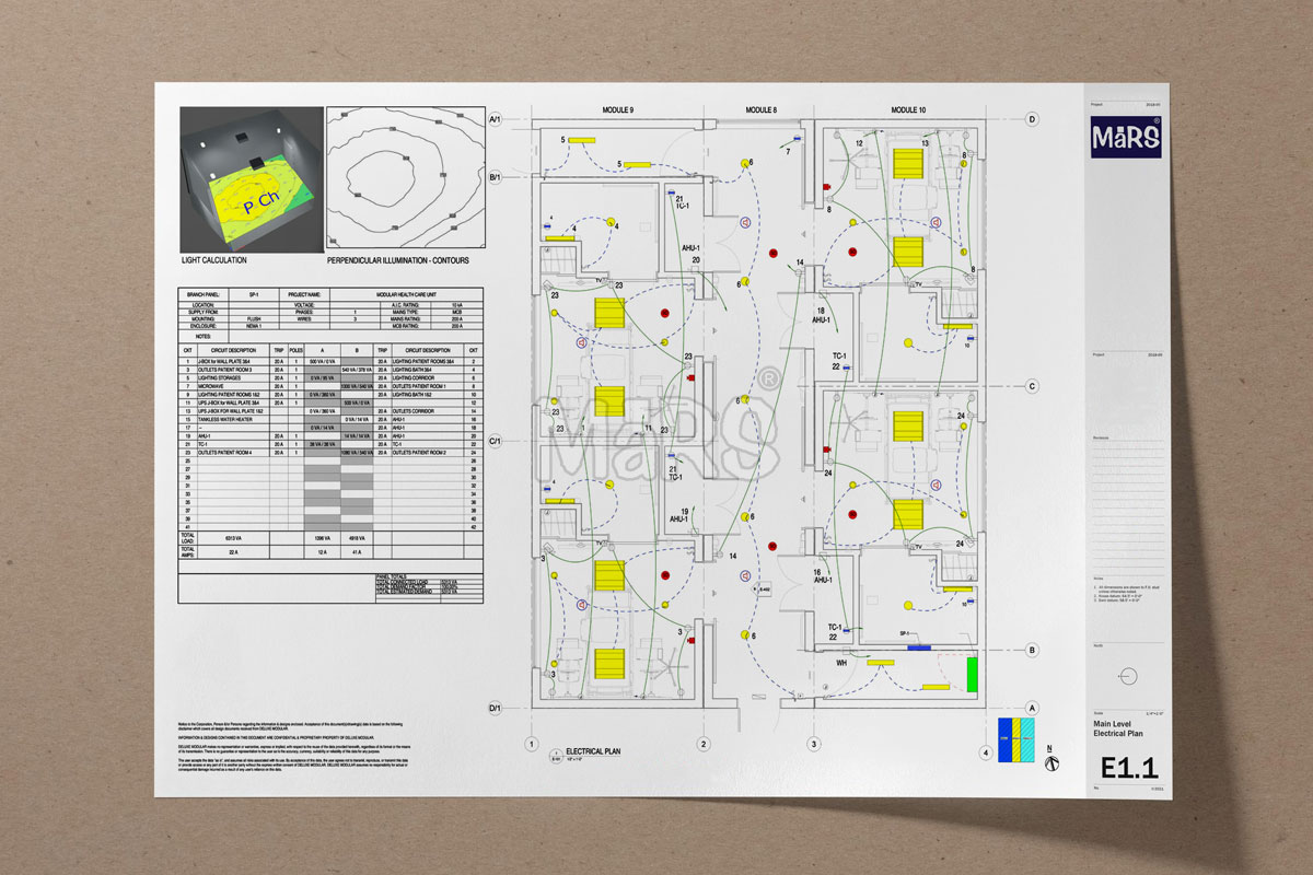 Construction Document Set Drawings Services