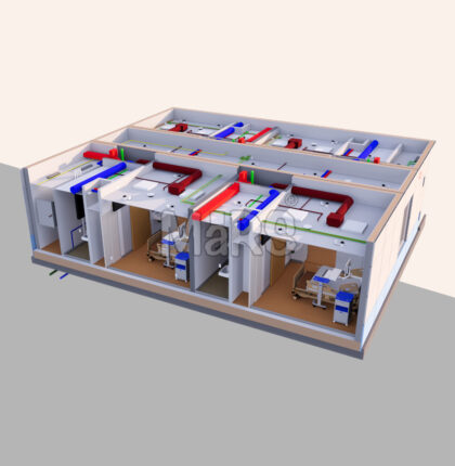 BIM Project for Modular Hospital Construction