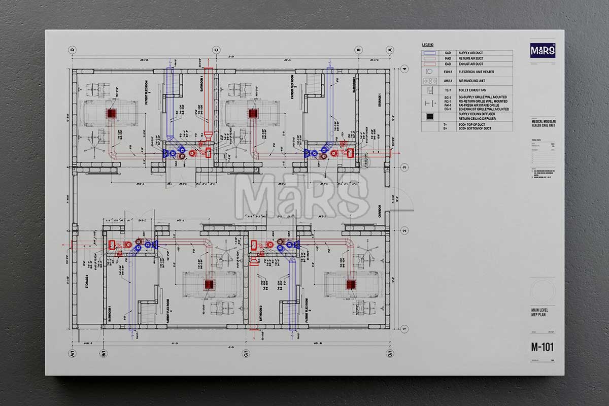 Prefabricated MEP Drawings Services