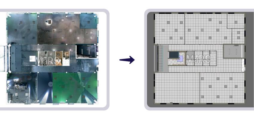 Point Cloud Data To 2D CAD Drawings