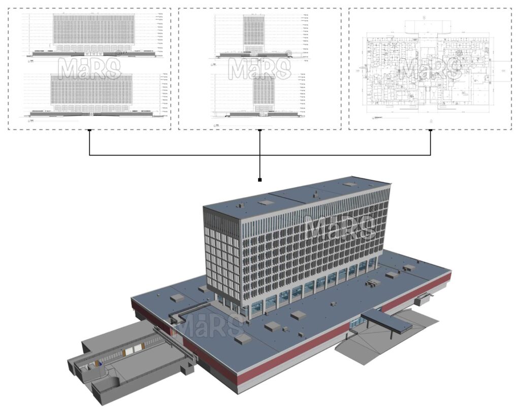 Convert CAD files into BIM-ready Model