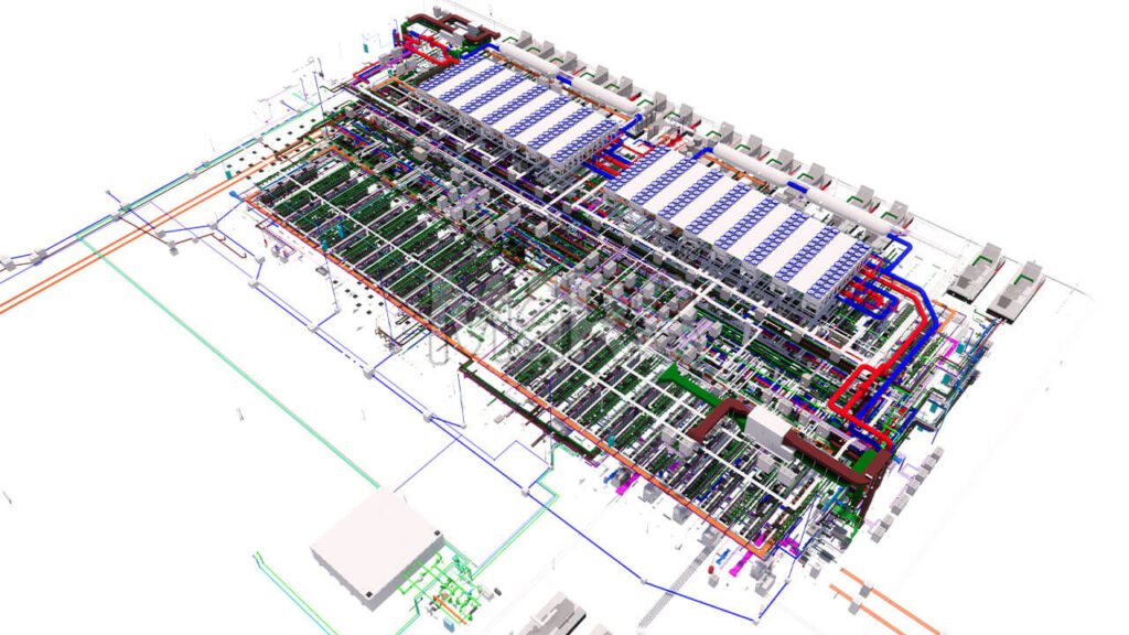 Structural BIM Modeling For Data Center