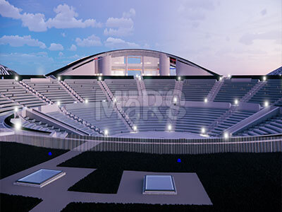 MEP BIM Services for Amphitheater